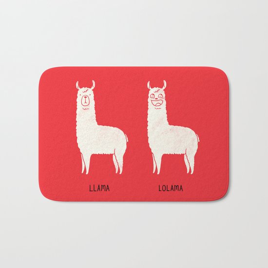 LOLama Bath Mat