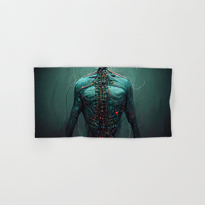 Cybernetic God Hand & Bath Towel