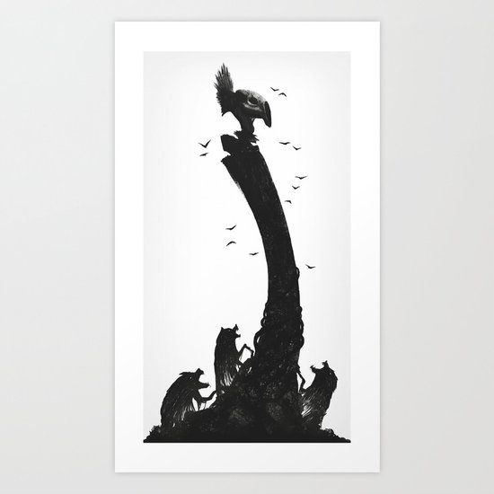 The Long Pursuit Art Print