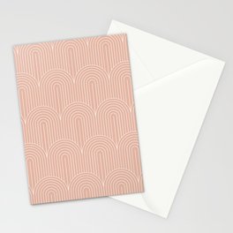 Art Deco Arch Pattern XLIX Stationery Card