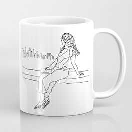 Girl with a book Coffee Mug