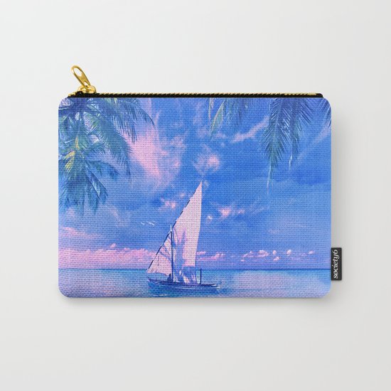 Tropical yachting Carry-All Pouch