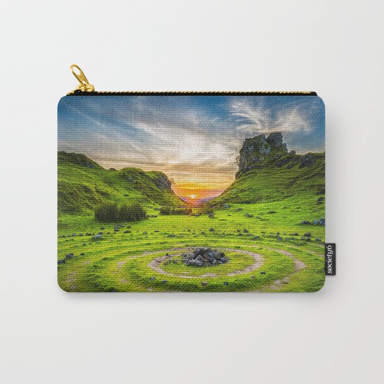 Fairytale Landscape, Isle of Skye, Scotland Carry-All Pouch