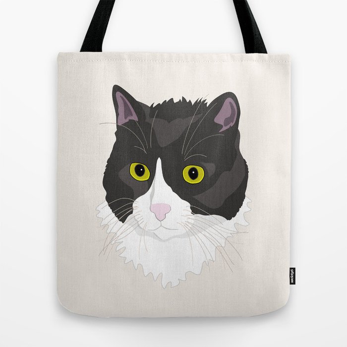 Casual Cat Tote Bag