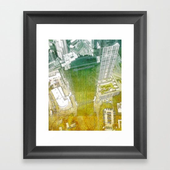 view from Eureka Framed Art Print
