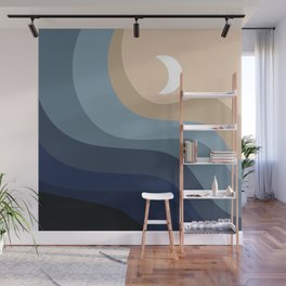Geometric Shapes // Moonlight Wall Mural