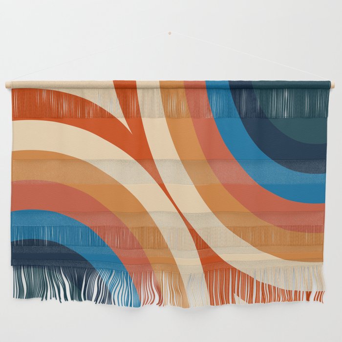  Psychedelic Groovy /Geometric Abstract Wall Hanging