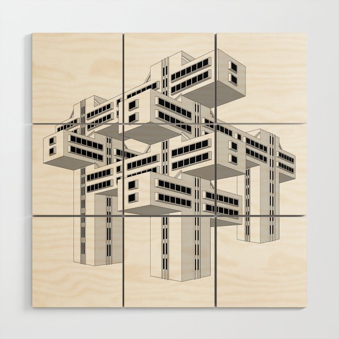 The Ministry of Highway Wood Wall Art