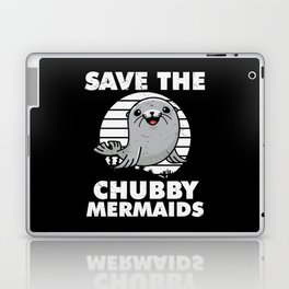 Save The Chubby Mermaids Laptop Skin