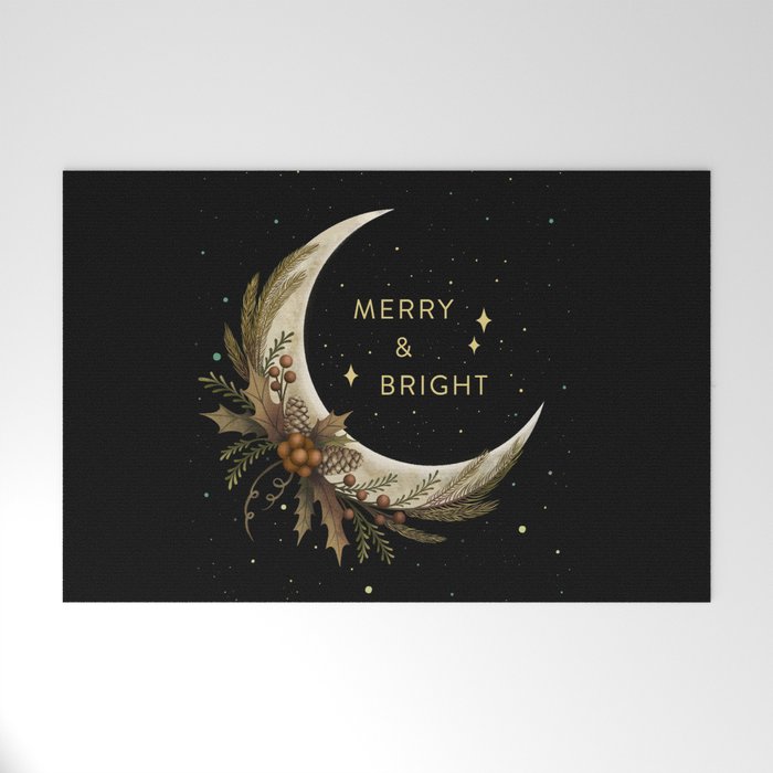 Merry & Bright Welcome Mat