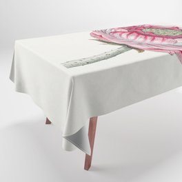 Hand Drawn Lotus Tablecloth