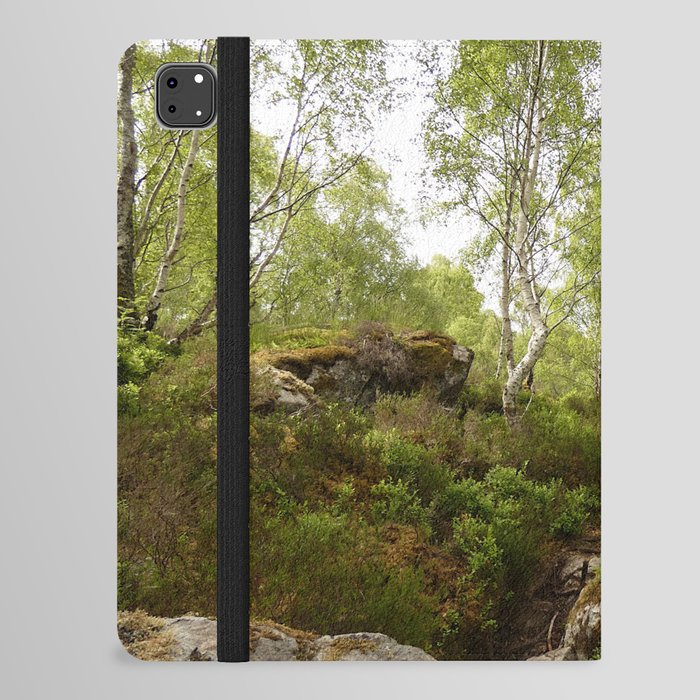 Where the Fairies Skip and Prance in the Scottish Highlands iPad Folio Case