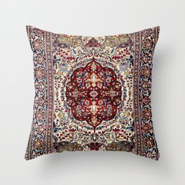 Tehran North Persian Carpet Print Throw Pillow