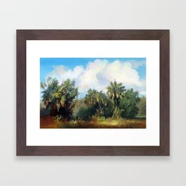 In the Everglades Framed Art Print