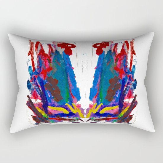 Doodles Paper by Elisavet Rectangular Pillow