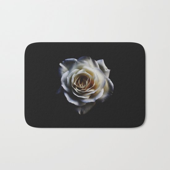 WHITE - ROSE - NATURE Bath Mat