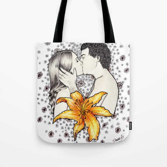 Love is like a Flower... Tote Bag