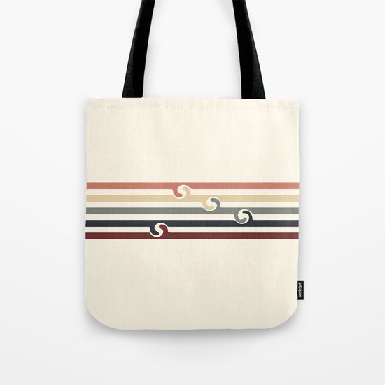 Vintage Beach Tote Bag