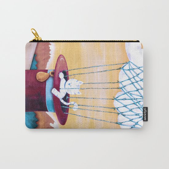 The cat traveling in dreams Carry-All Pouch