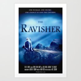 The Ravisher movie poster by Lacy Lambert Art Print