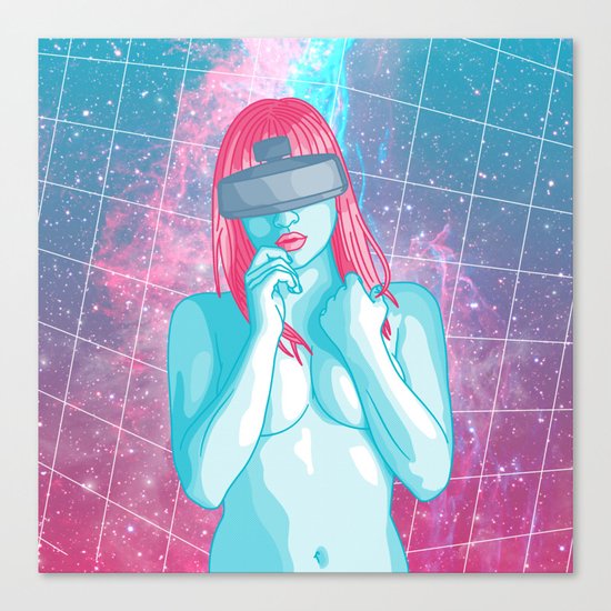 Retrofuturism Canvas Print