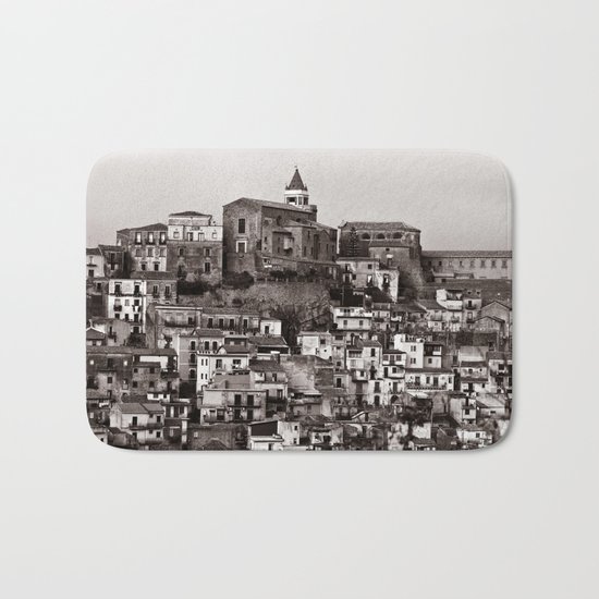 Urban Landscape of Sicily "VACANCY" zine Bath Mat
