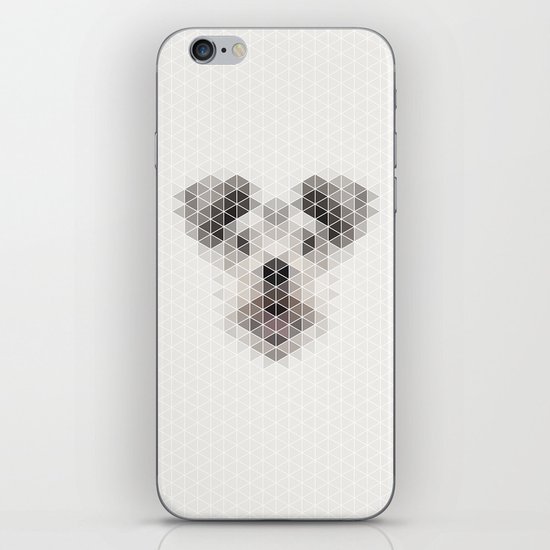 Happy pup iPhone & iPod Skin