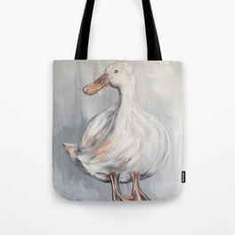 Katherine the Duck, Duck Art, Duck Painting Tote Bag