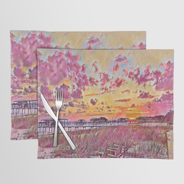 Cotton Candy Bay Placemat