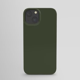 Dark Natural Green iPhone Case