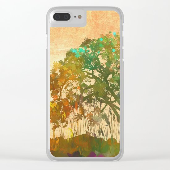 Fall Clear iPhone Case