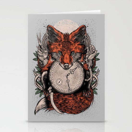 Chaos Fox Stationery Cards