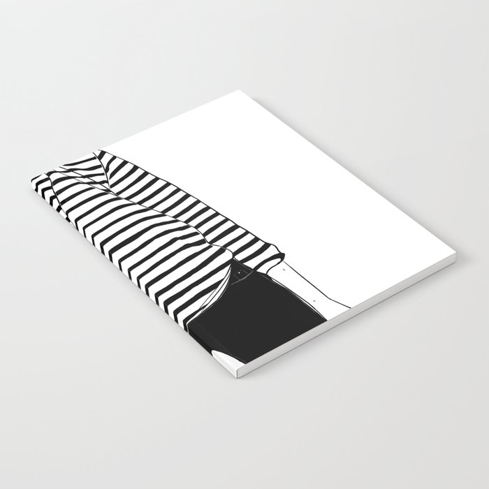 Black Stripes Notebook