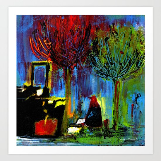 dreaming Art Print