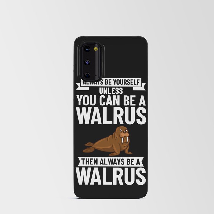 Walrus Baby Atlantic Animal Funny Cute Android Card Case