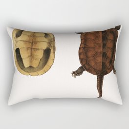 Chinese Large Headed Terrapin (Platysternon megacephalum) Rectangular Pillow