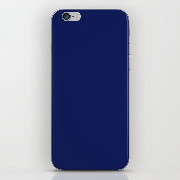 Ultramarine background iPhone Skin