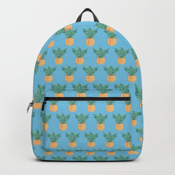 Blue Hawaii, tropical kitsch pineapple Backpack
