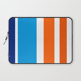 Blue White Orange Laptop Sleeve