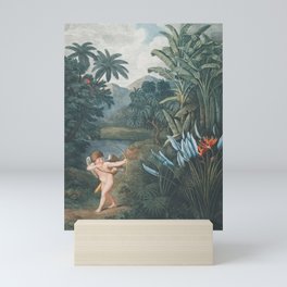 Cupid inspiring plants with Love  Robert John Thornton - 1812 Mini Art Print