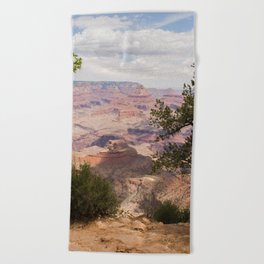 Grand Canyon View Beach Towel