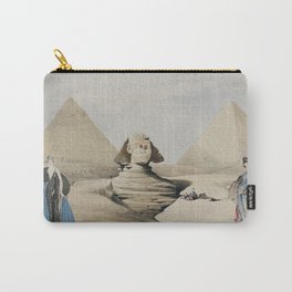 Time travelers in Egypt Carry-All Pouch