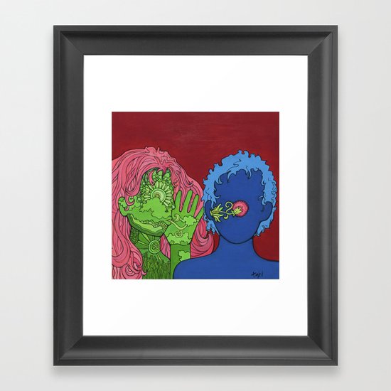 Secret Inspiration Framed Art Print