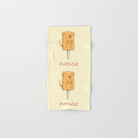 Pupsicle Hand & Bath Towel
