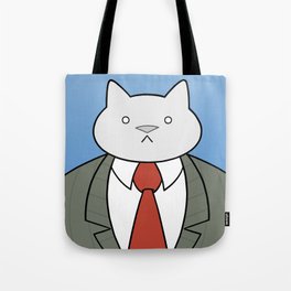Business Cat Tote Bag