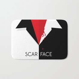 Scarface Minimalist Movie Poster Bath Mat | Illustration, Movies & TV, Graphic Design, Vector 
