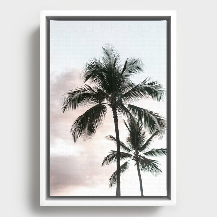 Tropical Summer Framed Canvas