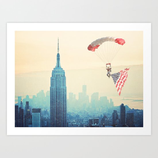 USA! USA! Art Print