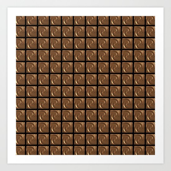Chocoholic! Art Print