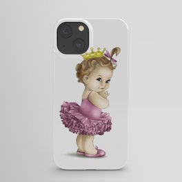 Baby princess ballerina iPhone Case